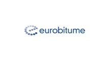 Eurobitume logo featuring a stylized lowercase "e" formed by a series of blue dots, adjacent to the text "eurobitume" in blue. Eurobitume logo featuring a stylized lowercase "e" formed by a series of blue dots, adjacent to the text "eurobitume" in blue.