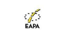 Logo of EAPA featuring a stylized yellow road with dashed lines curving upward, surrounded by a circle of black dots on a white background. Logo of EAPA featuring a stylized yellow road with dashed lines curving upward, surrounded by a circle of black dots on a white background.
