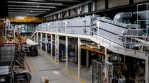 The BASF Adhesive Coating Center in Ludwigshafen, Germany, including coating machinery for acResin© . 