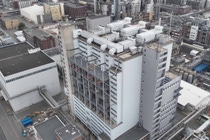 Air picture showing BASF dispersion plant in Ludwigshafen, Germany.  Air picture showing BASF dispersion plant in Ludwigshafen, Germany.
