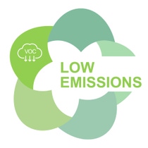 Icon and text: Low emissions